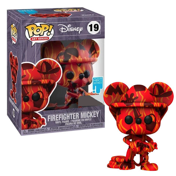 Pop Art Series Disney Firefighter Mickey #19 Special Edition Pop Art Series Disney Firefighter Mickey #19 Special Edition